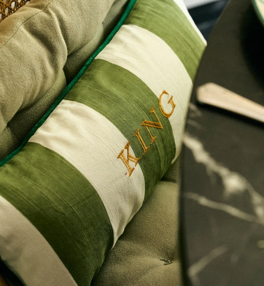 Anna + Nina King Cushion