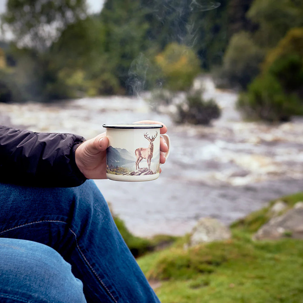 Enamel Mug Deer