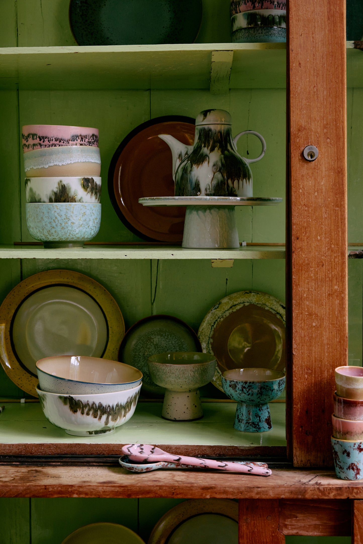 HKLIVING 70s ceramics Plateau M Smudge
