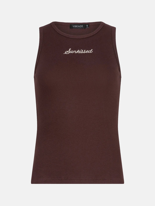 YDENCE Top Sunkissed Brown