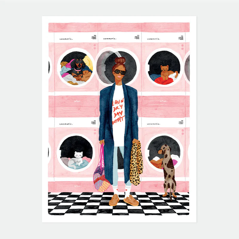 Laundry Dag Poster Medium