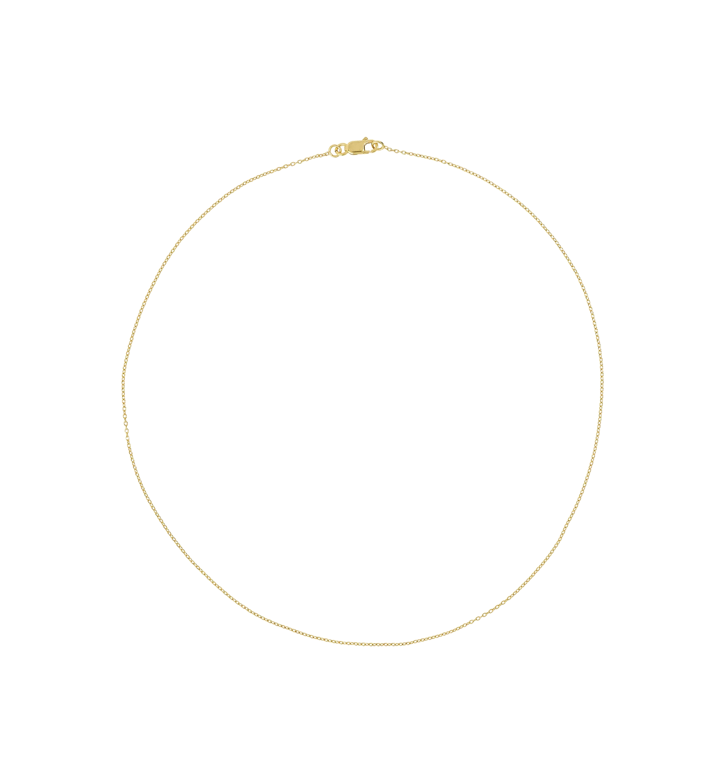 Anna + Nina Link Plain Necklace