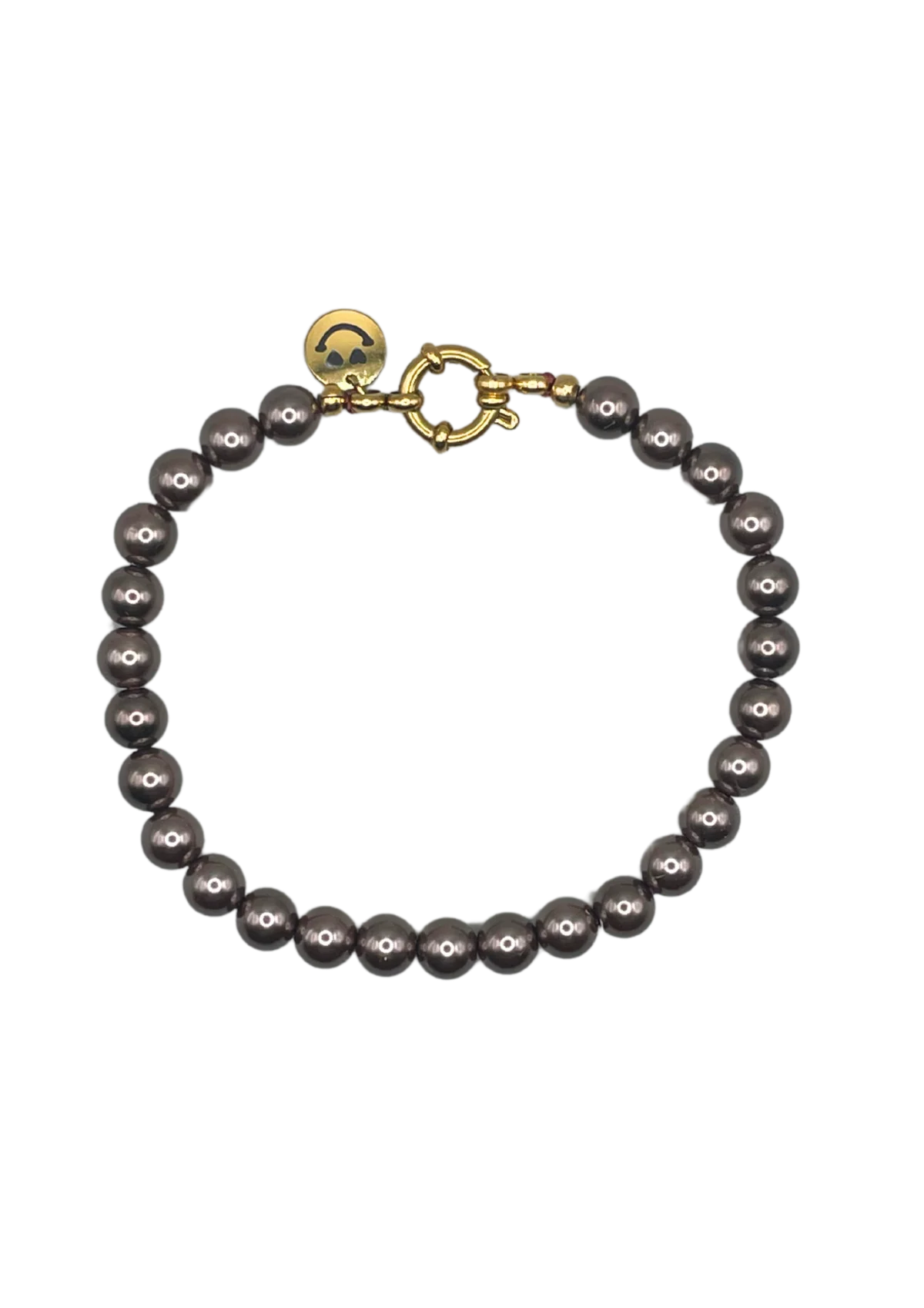 Bonnie Studios Brown Pearl Armband