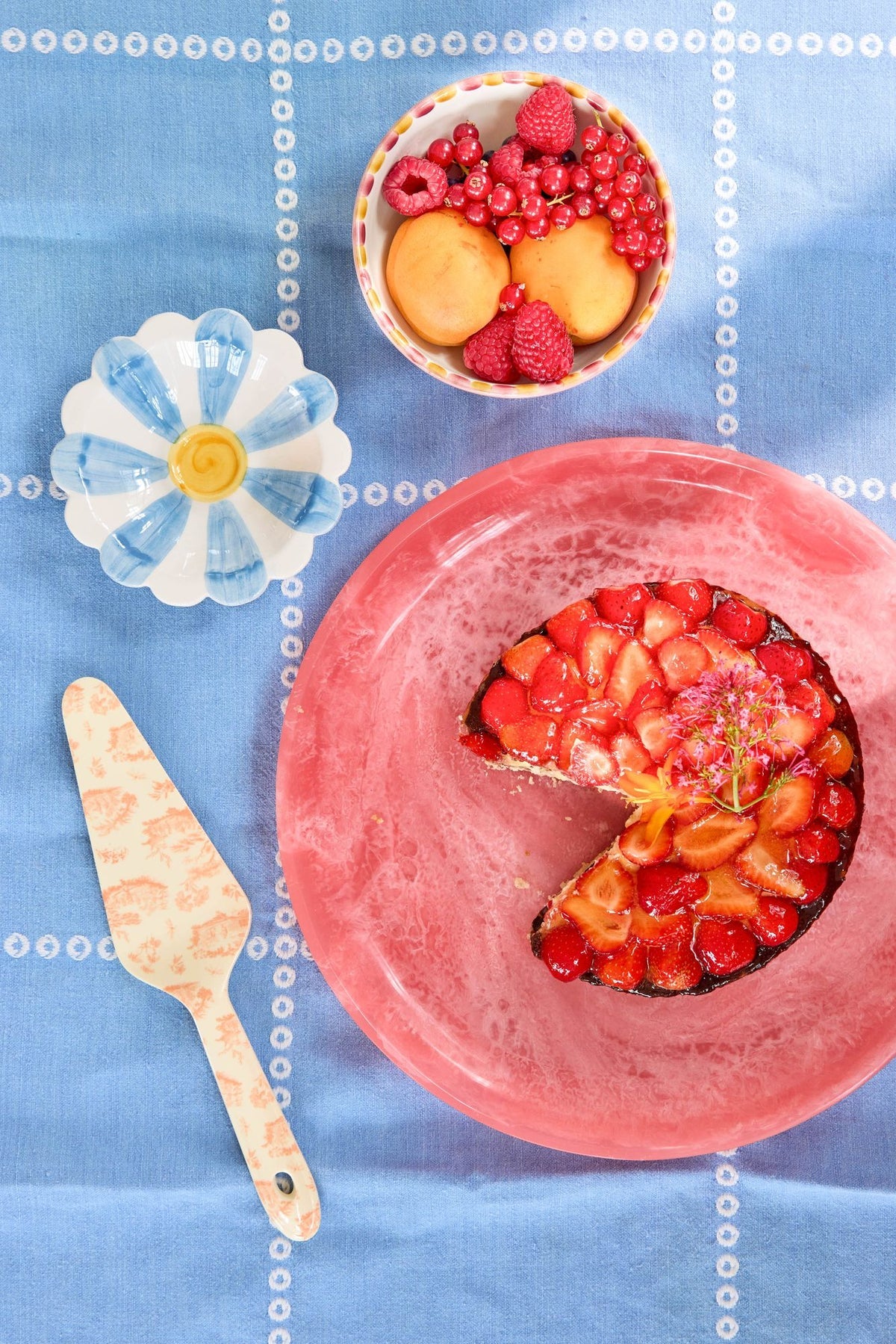 RICE Roze Resin Dienblad