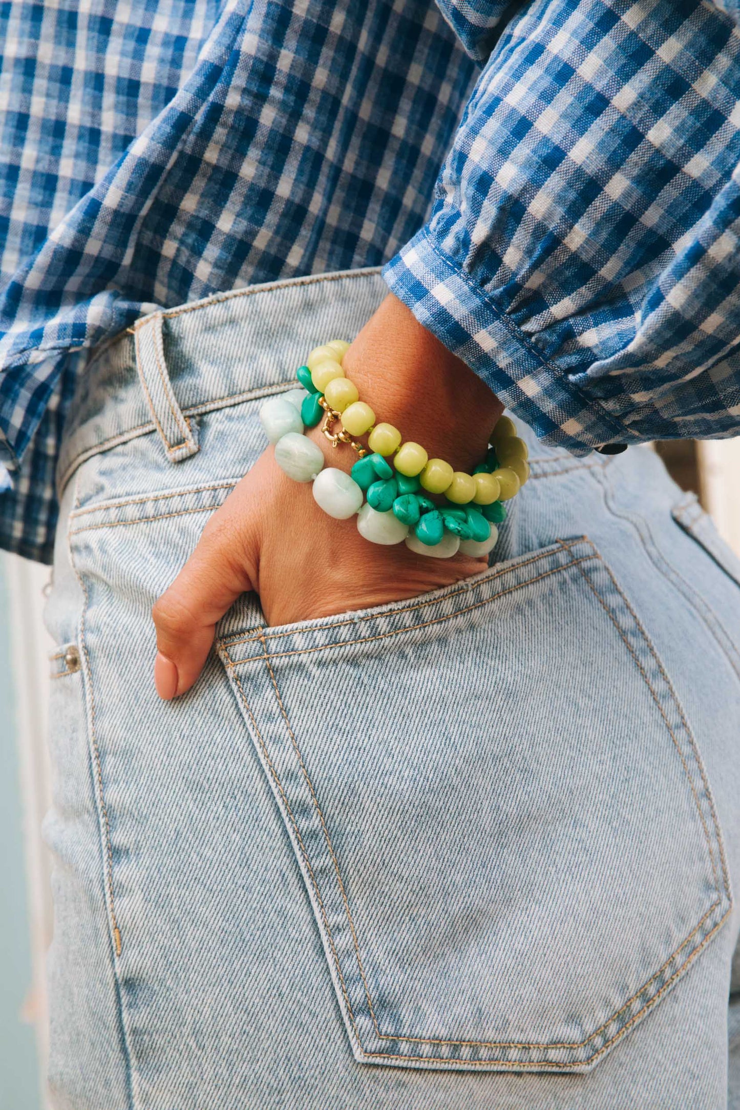 Bonnie Studios William Lime Armband