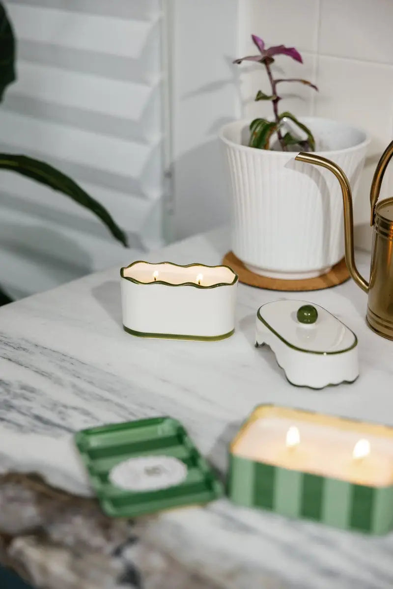 Cherie Smoked Pistachio Kaars