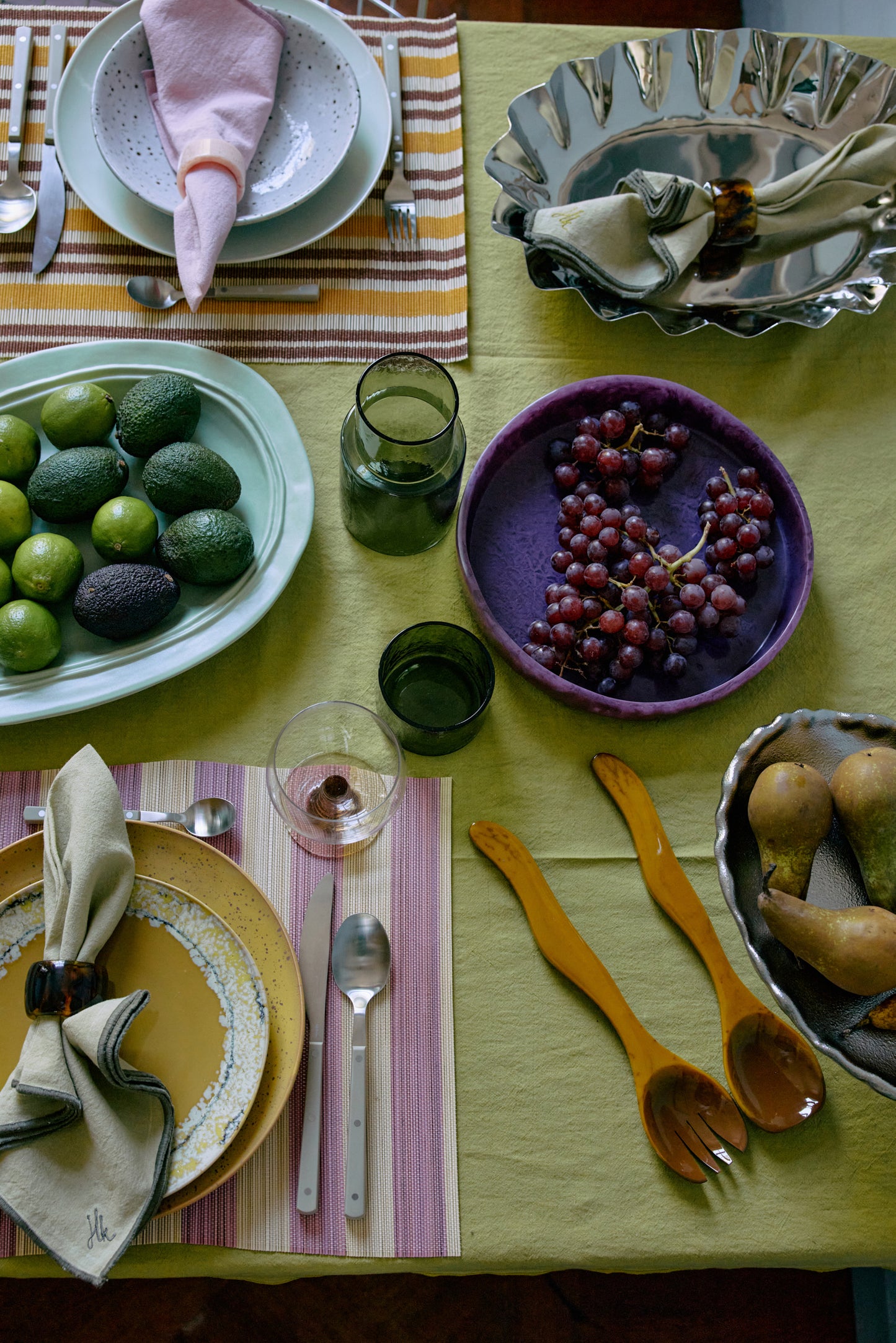 HKLIVING Salad cutlery
ochre set of 2