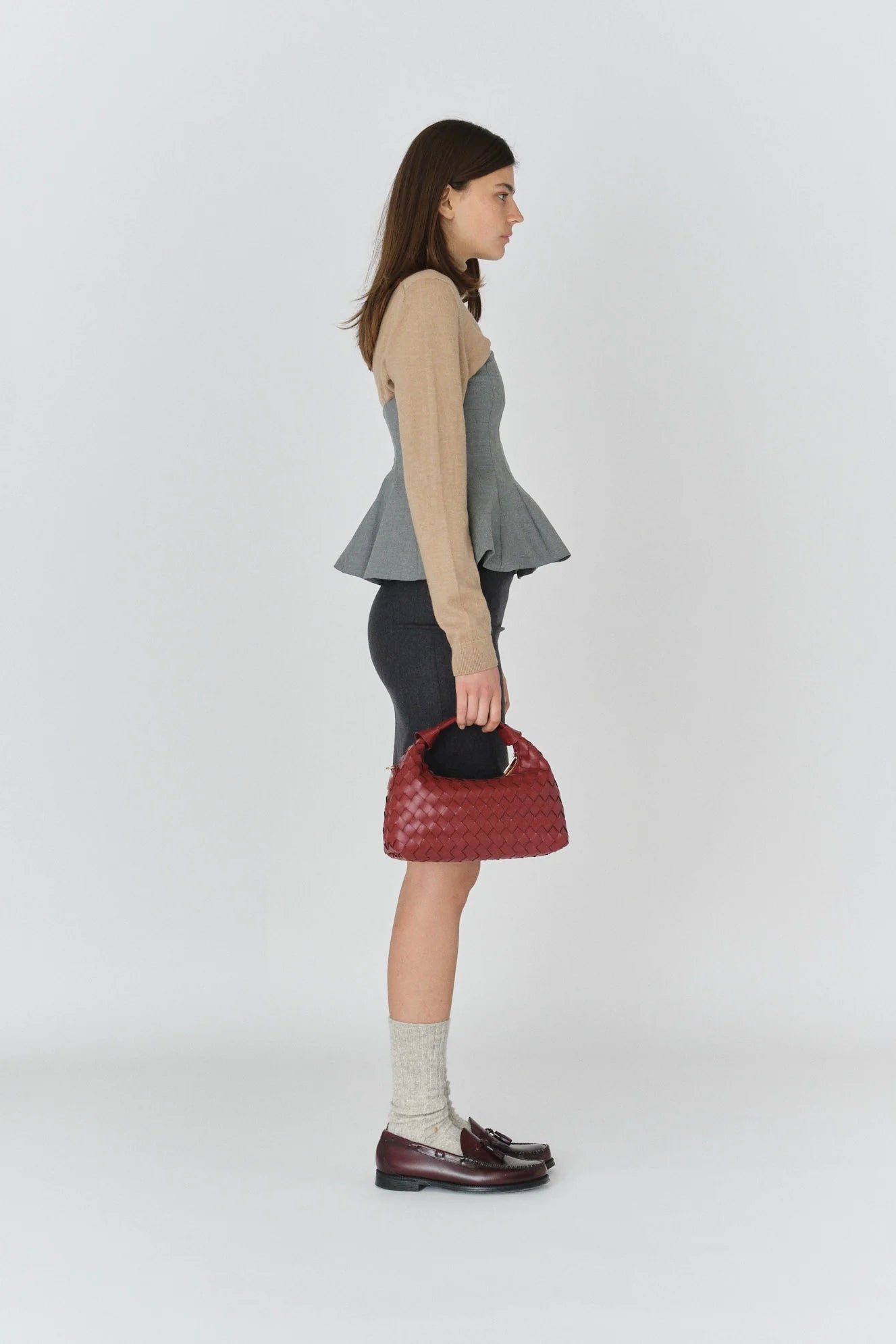 Dandy Braided Florence Maroon