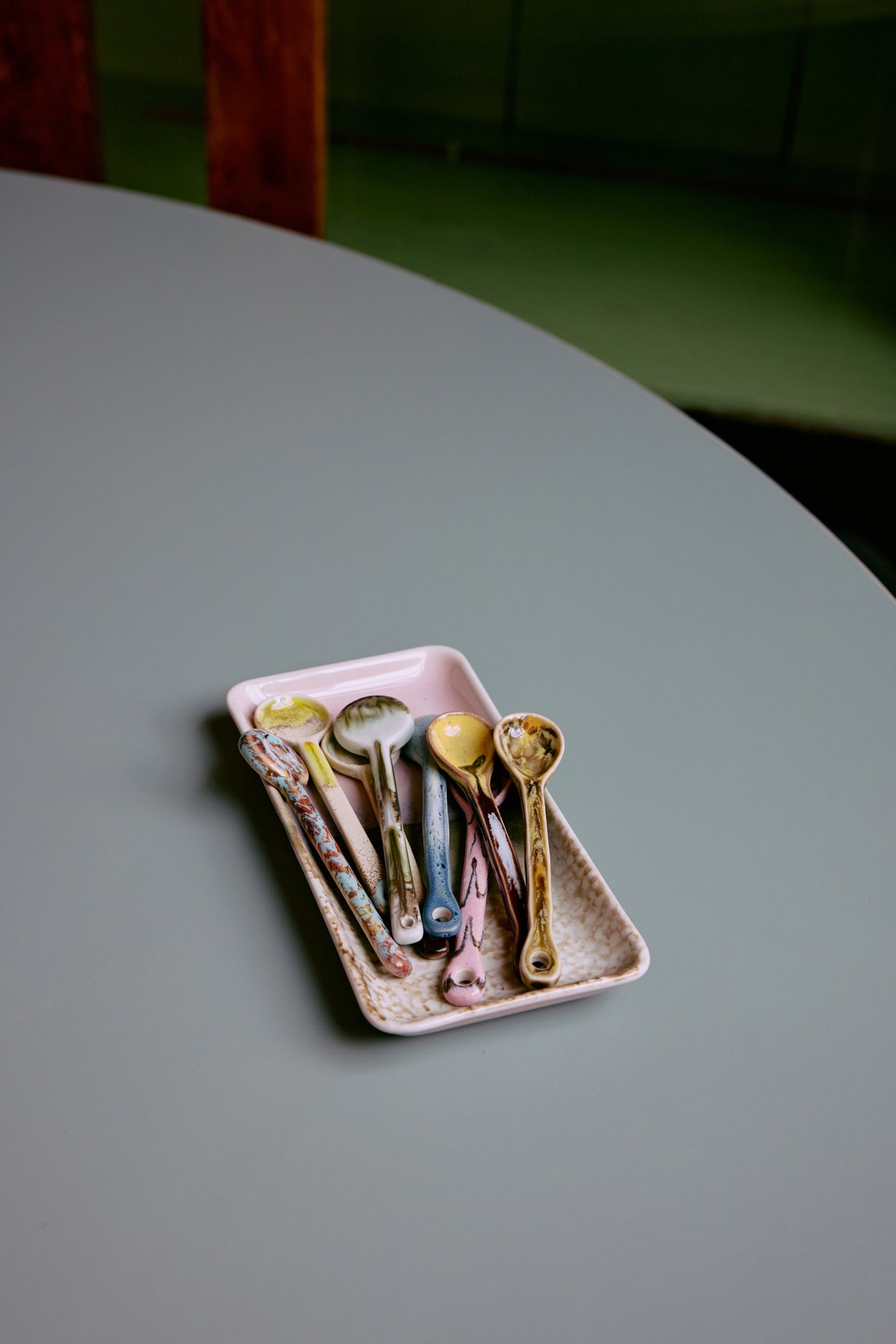 HKLIVING 70s ceramics Spoons Sketch