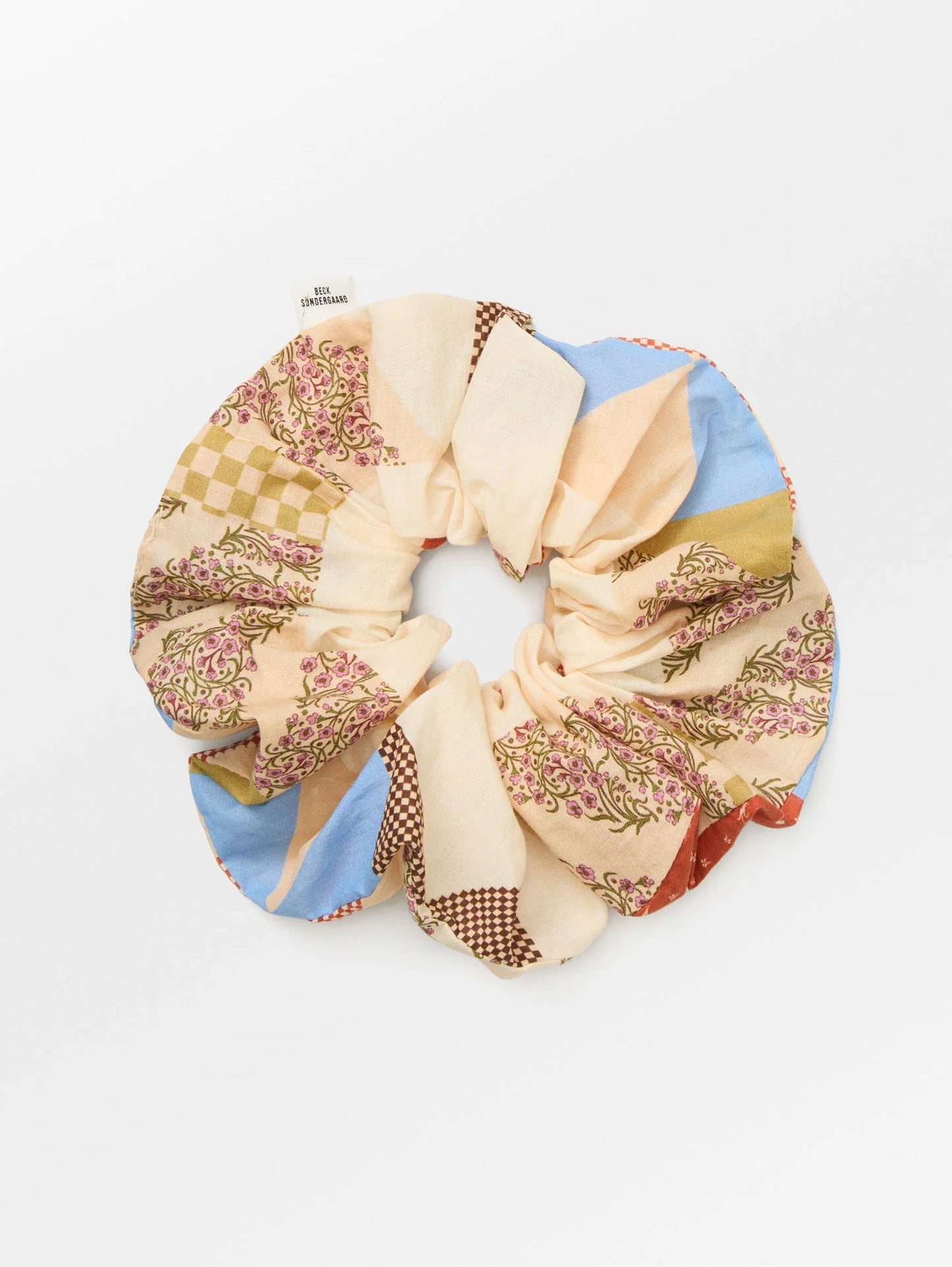Quilted Cotta Scrunchie