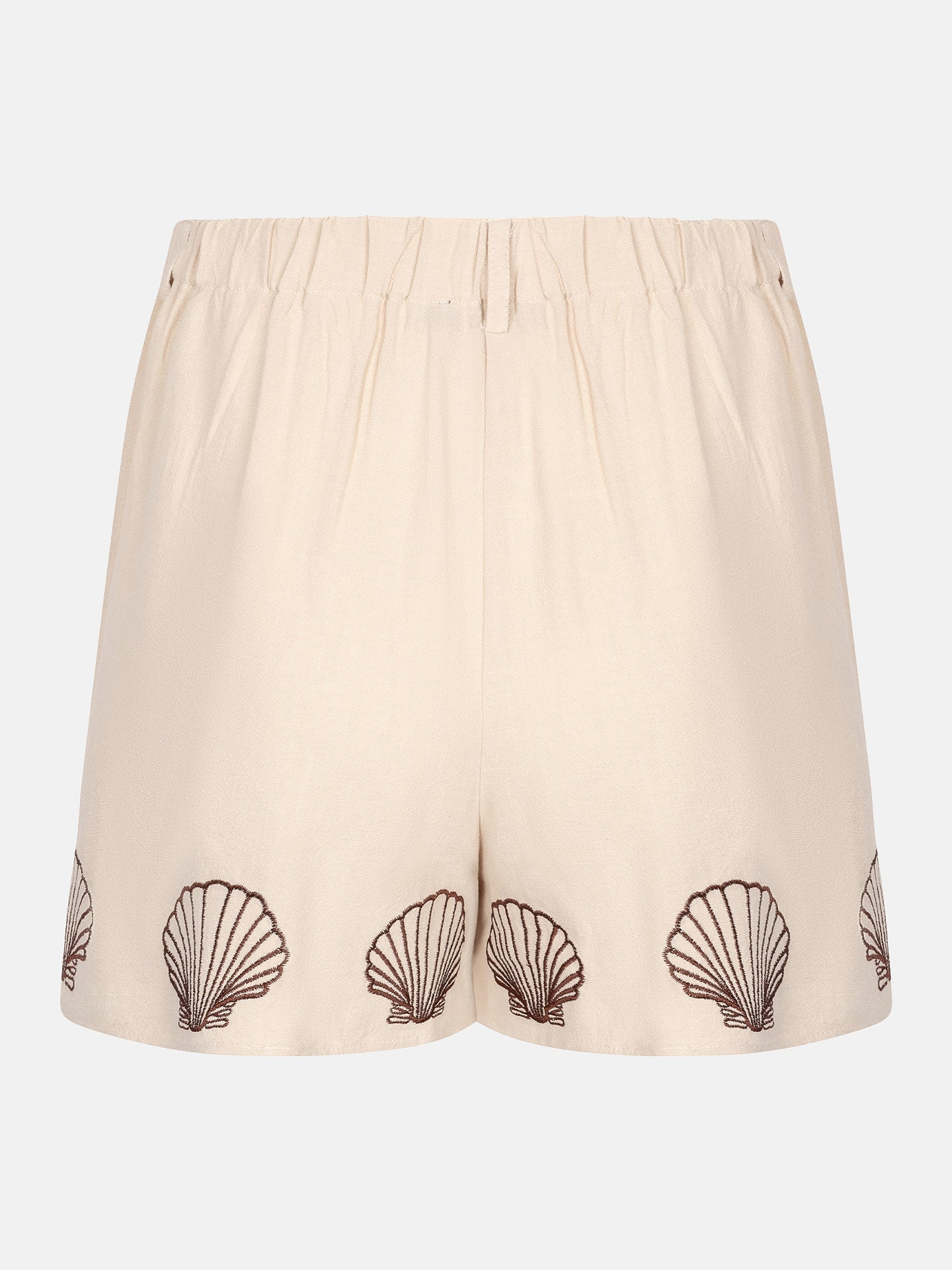 YDENCE Short Elena Beige Seashells