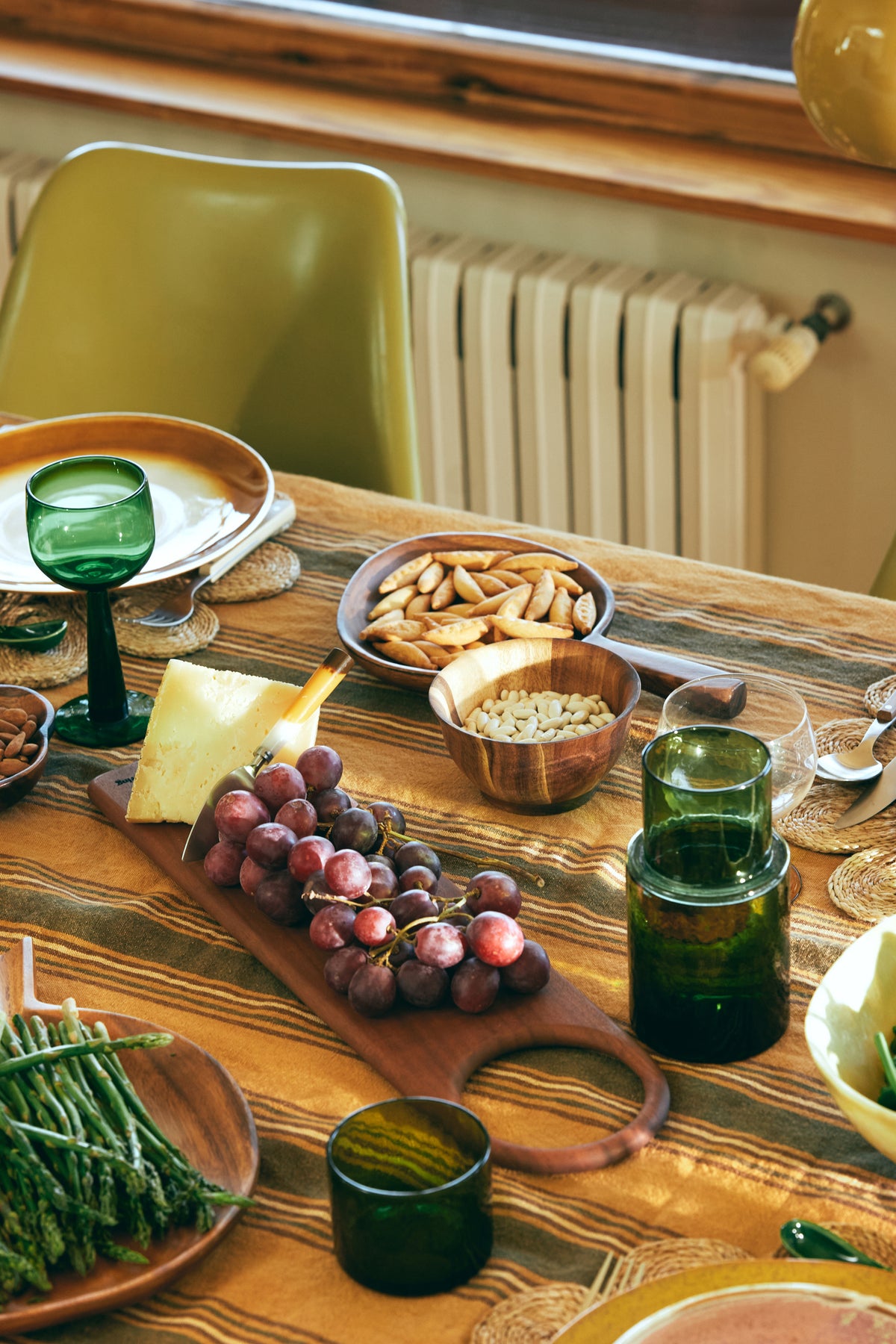 HKLIVING Cheese Knives Set Havana