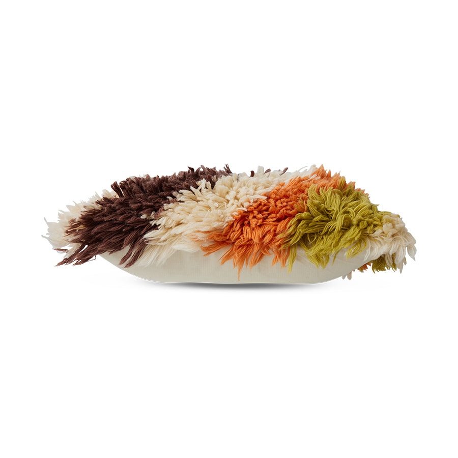 HKLIVING Fluffy Striped Cushion