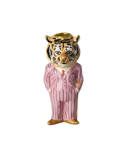 RICE Tiger Keramiek Kandelaar Nathalie Lété