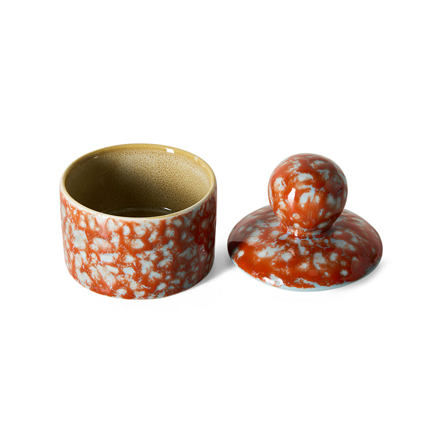 HKLIVING 70’s Ceramics pre-order storage jar jello XS