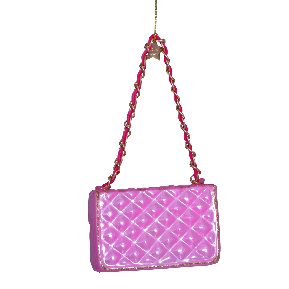 Vondels Amsterdam Ornament glass Pink Fashion bag