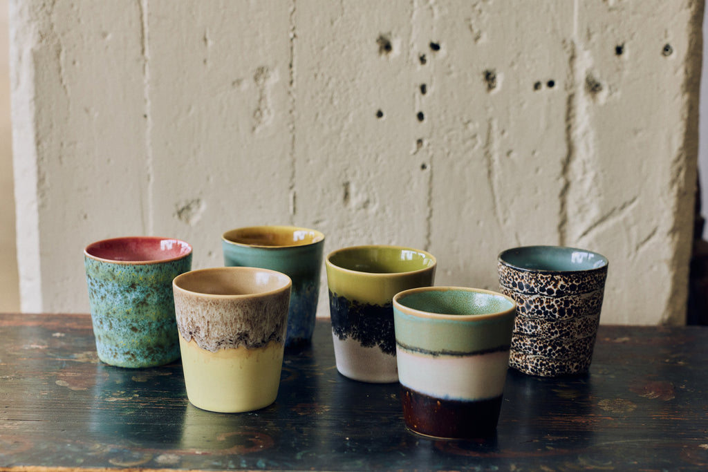 HKLIVING 70’s Ceramics pre-order coffee mug custard