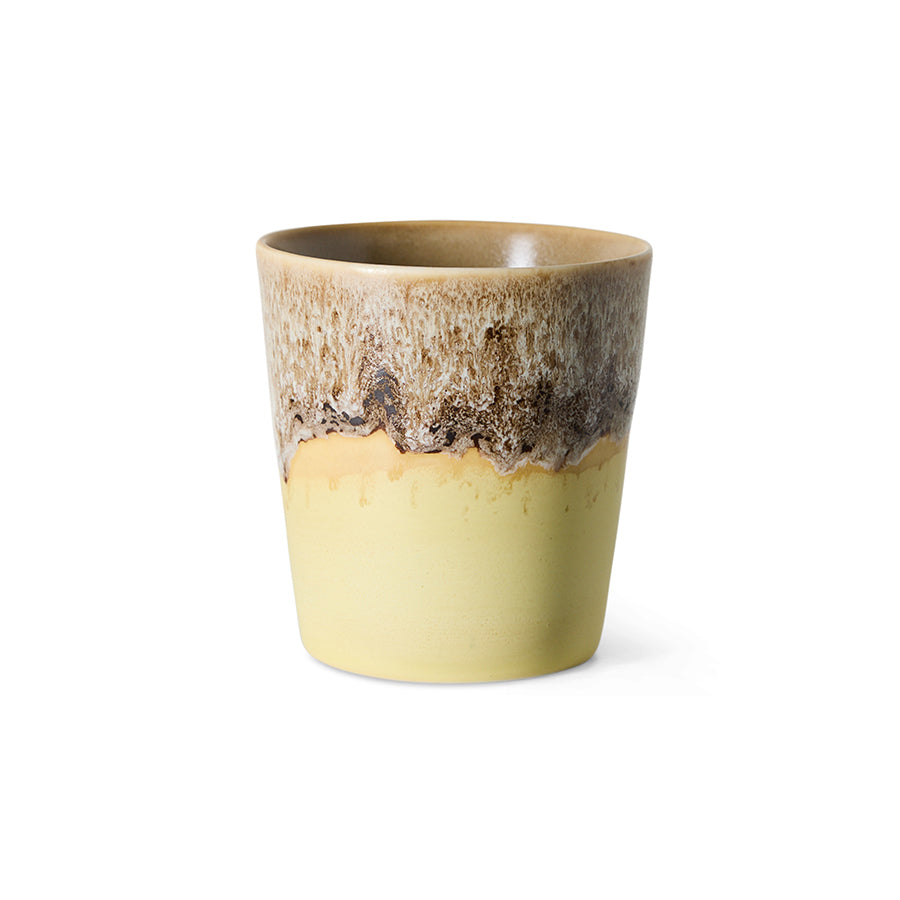 HKLIVING 70’s Ceramics pre-order coffee mug custard