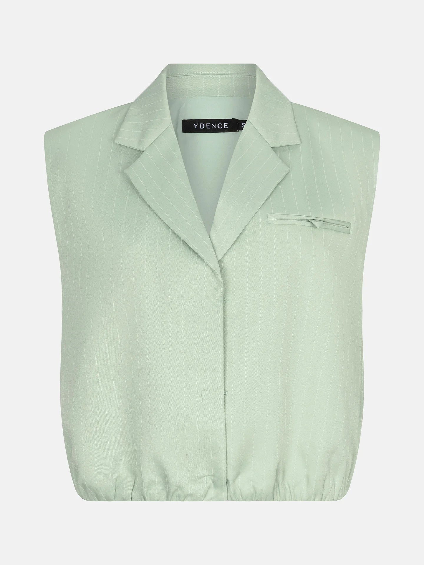 YDENCE Gilet Jeanie Sage Green