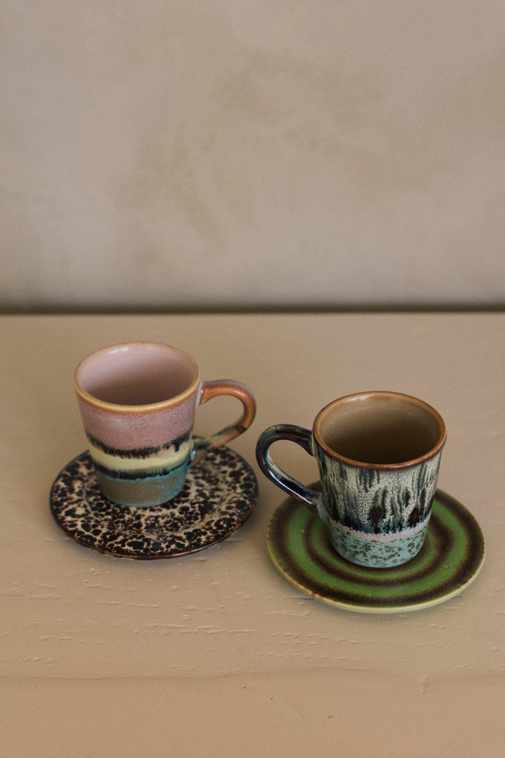 HKLIVING 70’s ceramics pre-order espresso mugs Softness set of 4