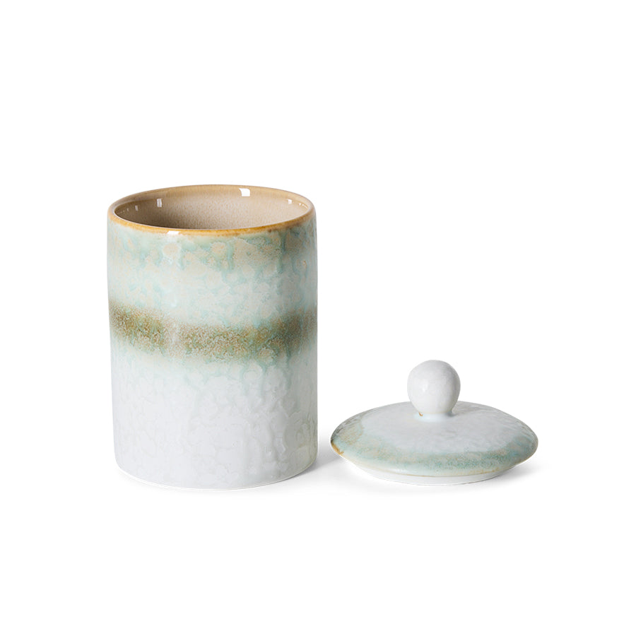 HKLIVING 70’s Ceramics pre-order storage jar
lotus