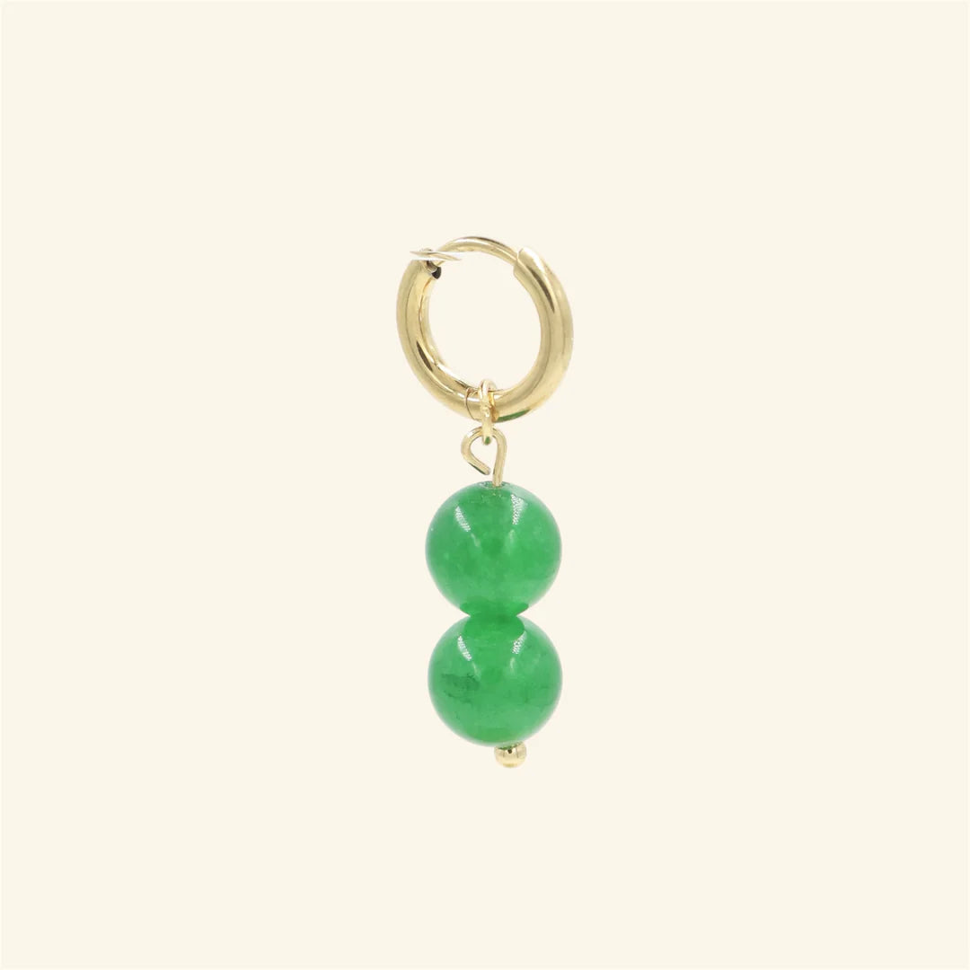 Emerald Bubble earring 
