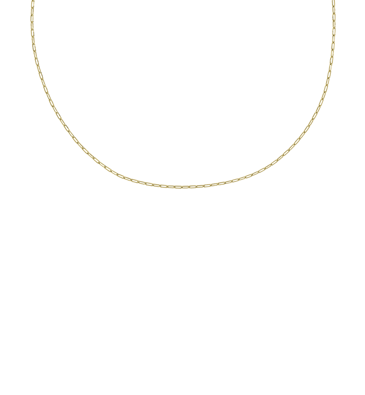 Anna + Nina Link Plain Necklace