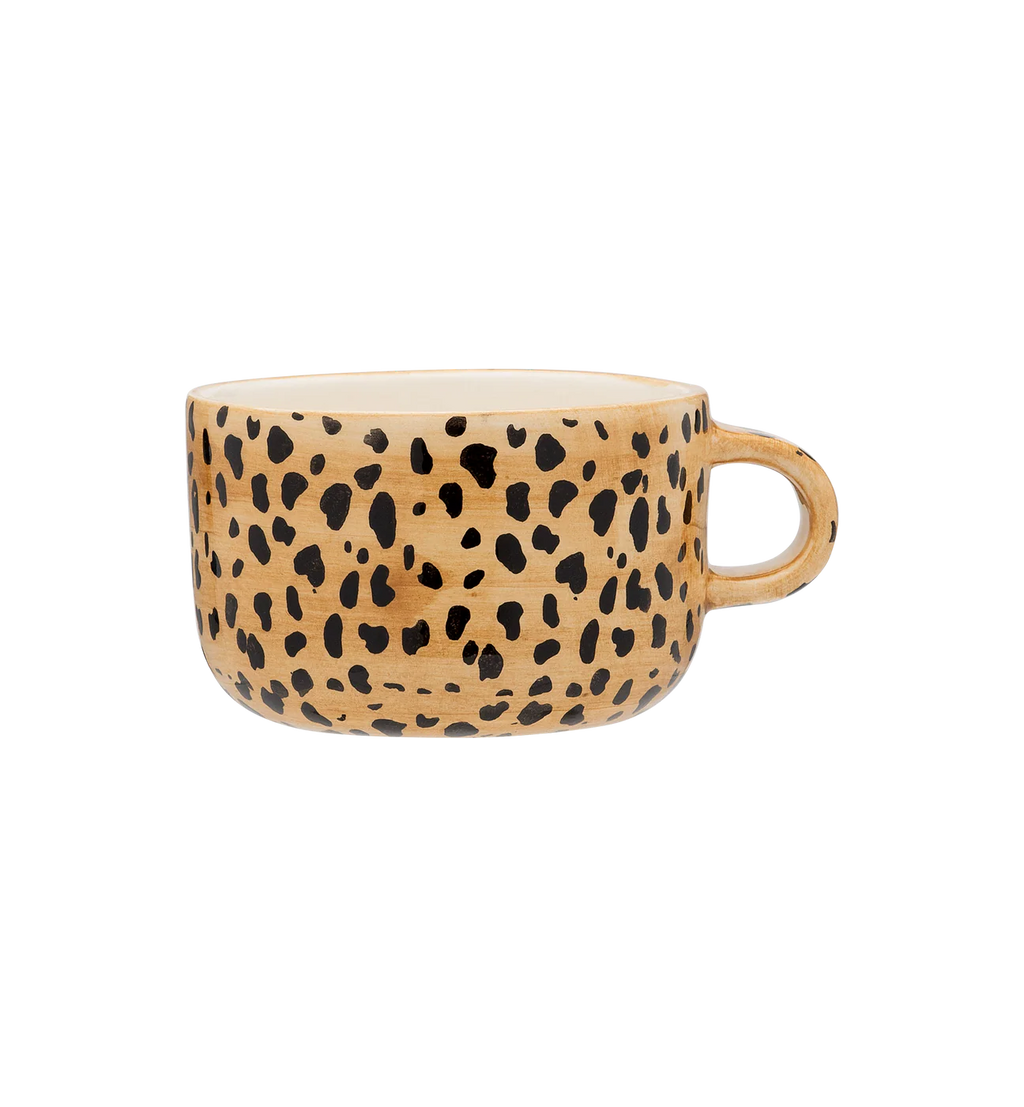Anna + Nina Leopard Cappuccino Mug