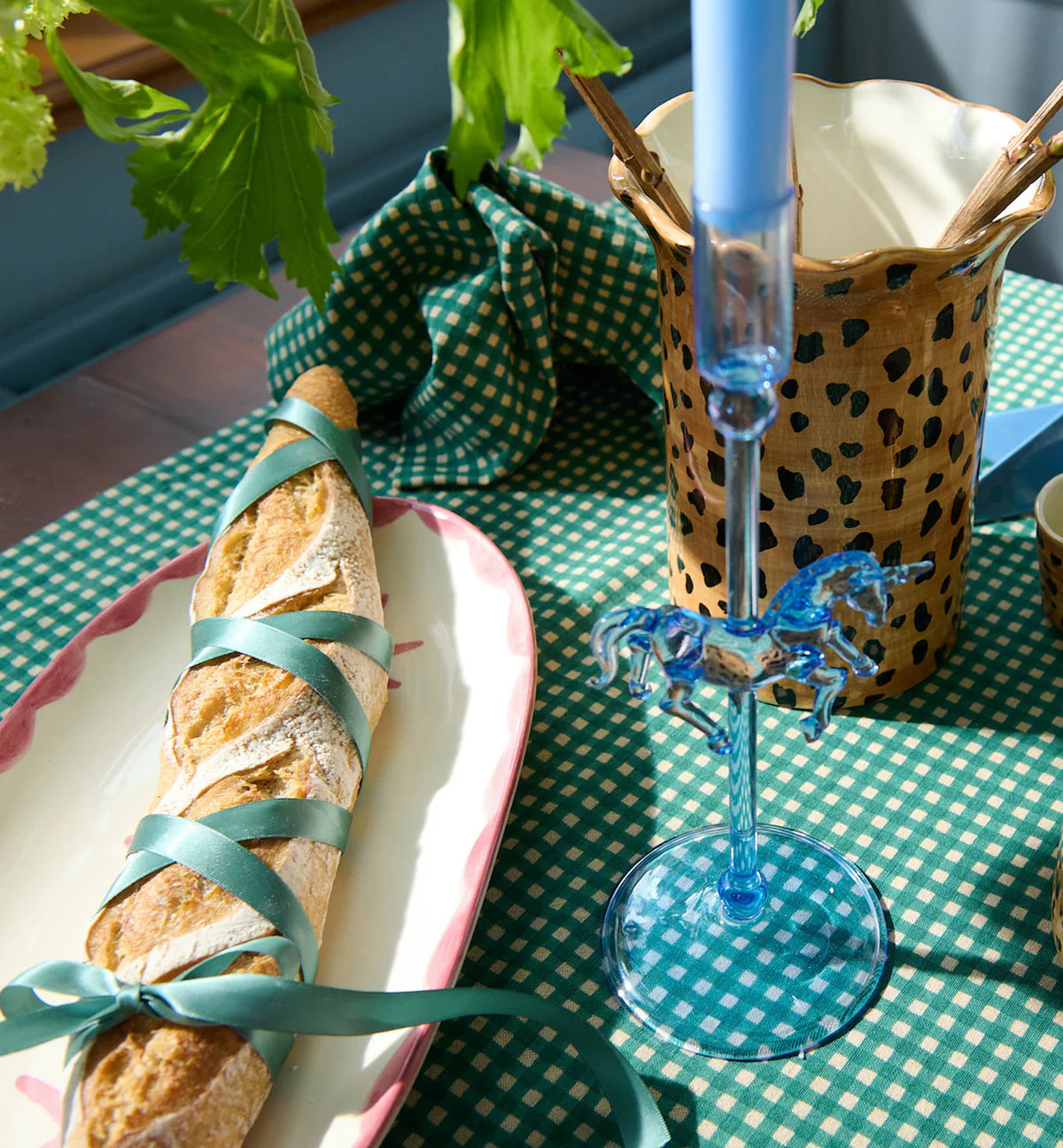 Anna + Nina Leopard Vase