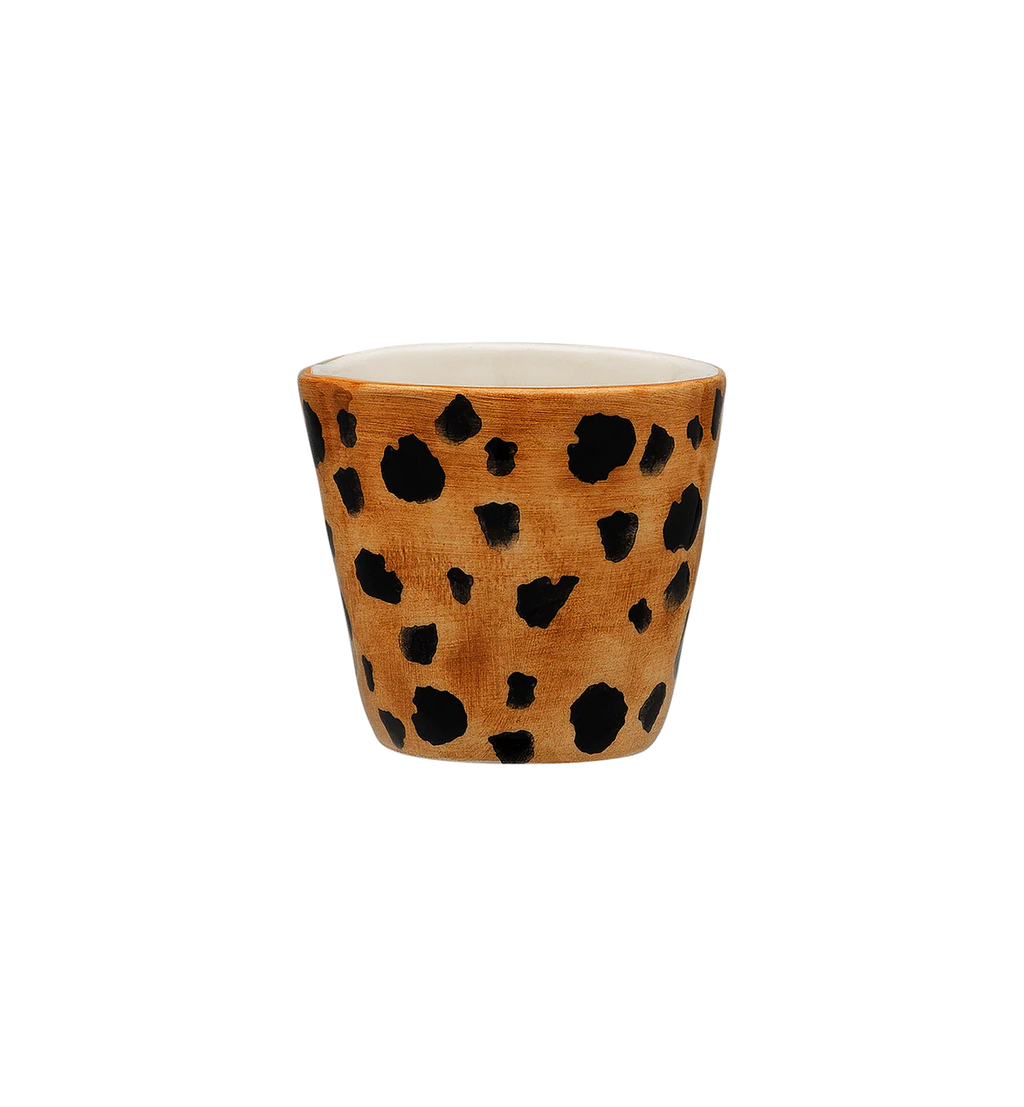 Anna + Nina Leopard Espresso Cup