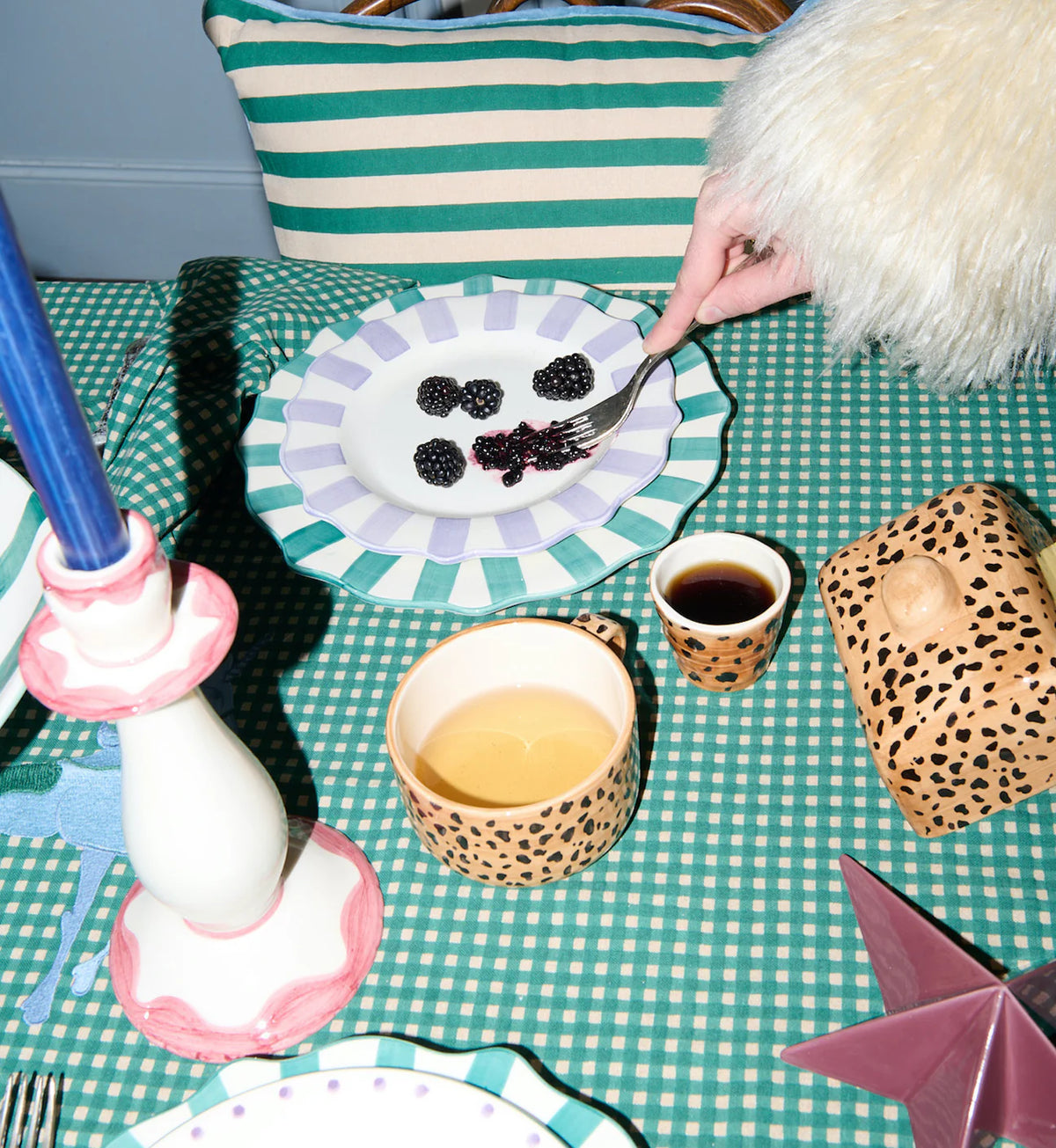 Anna + Nina Leopard Cappuccino Mug