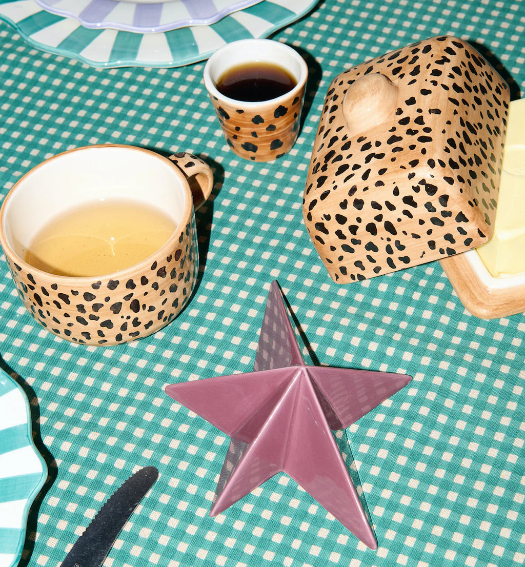 Anna + Nina Leopard Espresso Cup