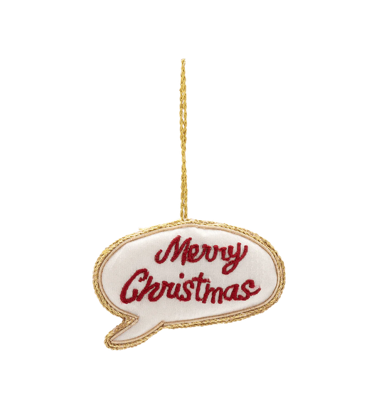 Merry Christmas Ornament