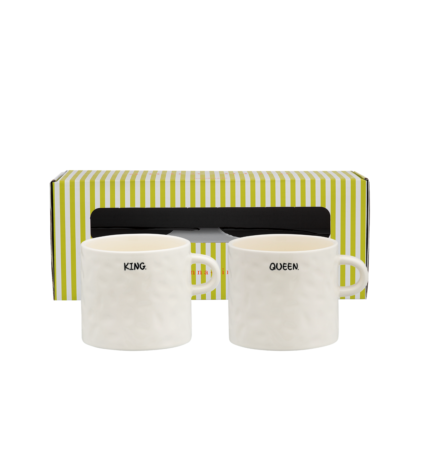 Anna + Nina Royal Mug Set of 2