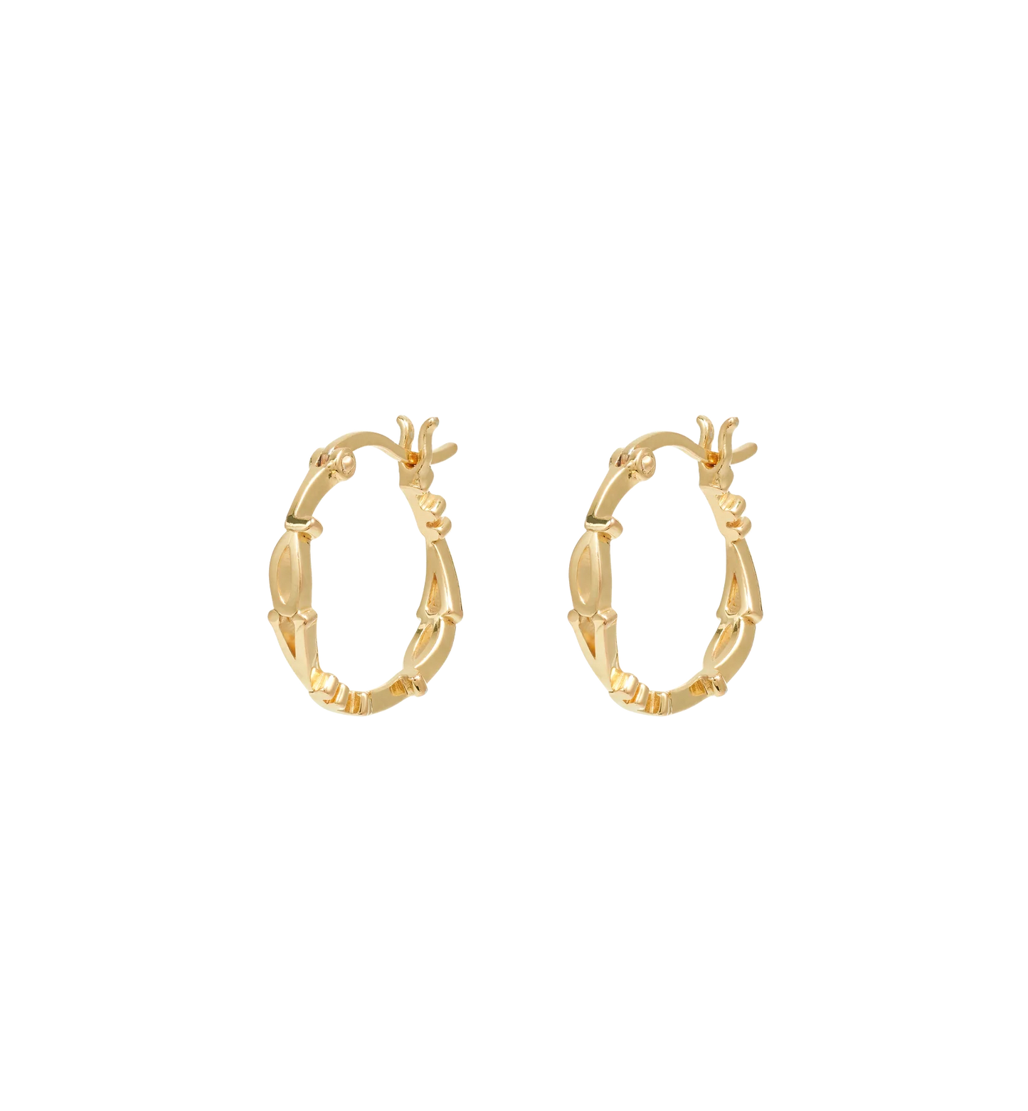 Anna + Nina Love Loop Hoop Earrings