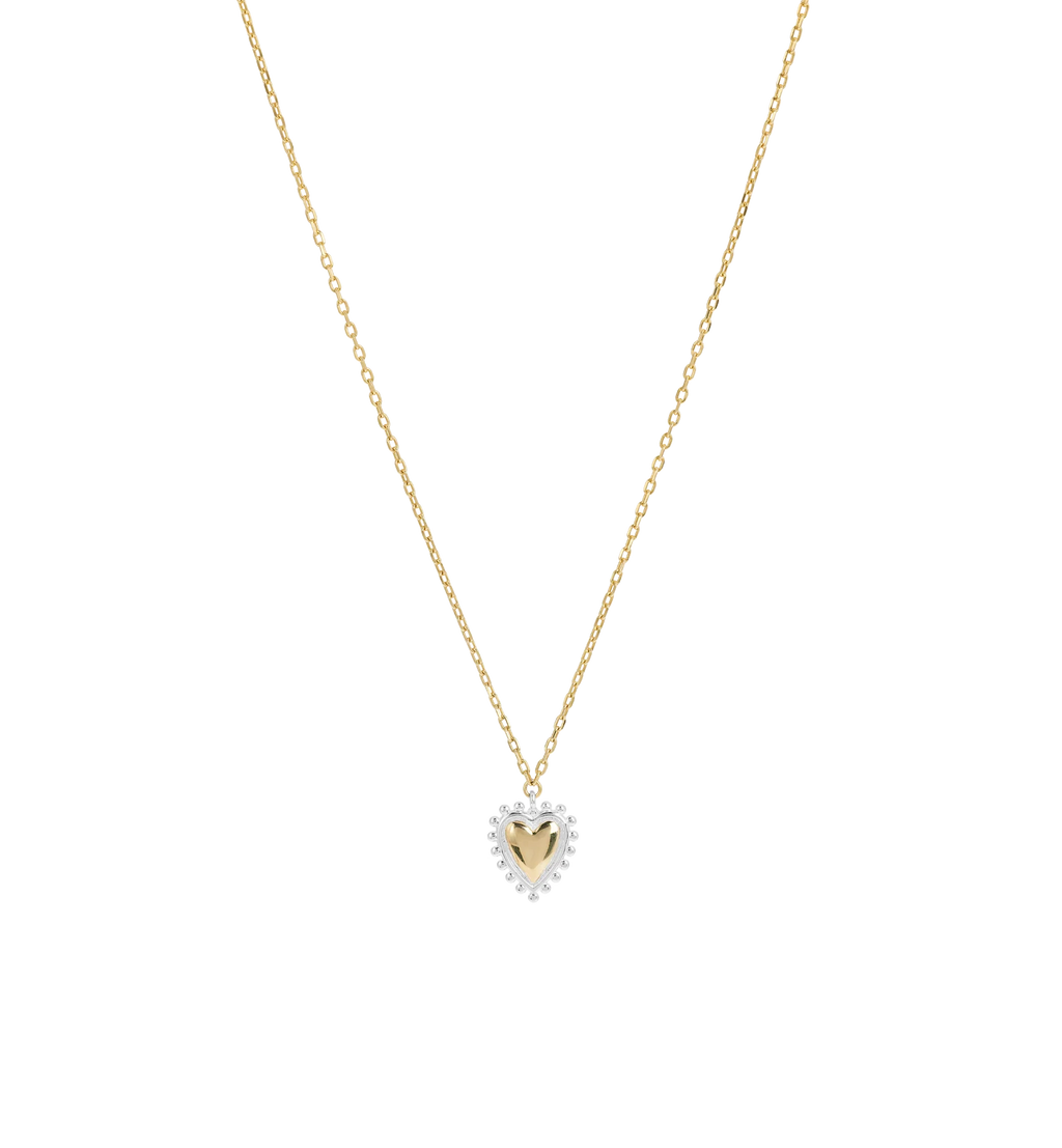 Anna + Nina Bravery Heart Necklace