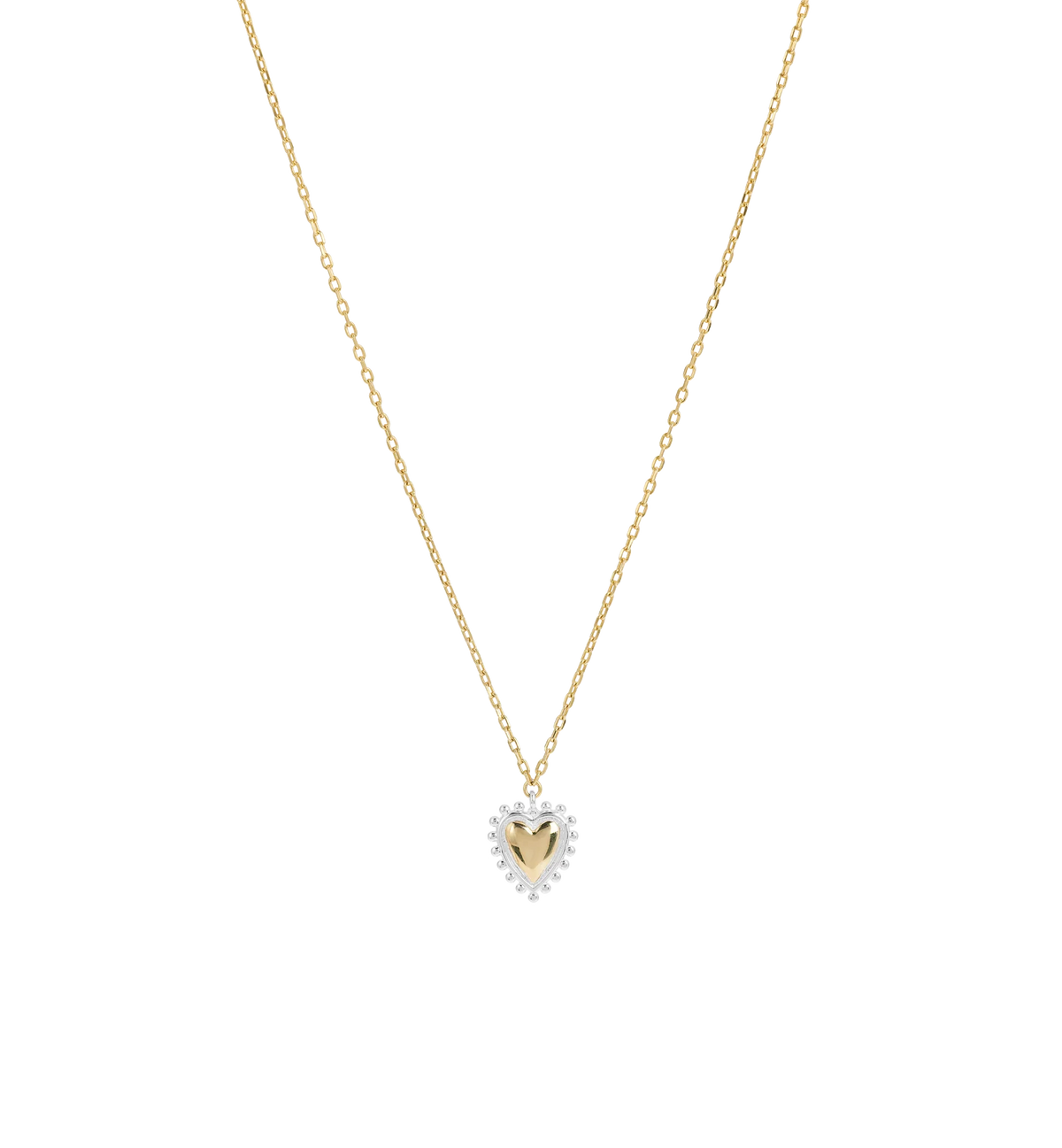 Anna + Nina Bravery Heart Necklace