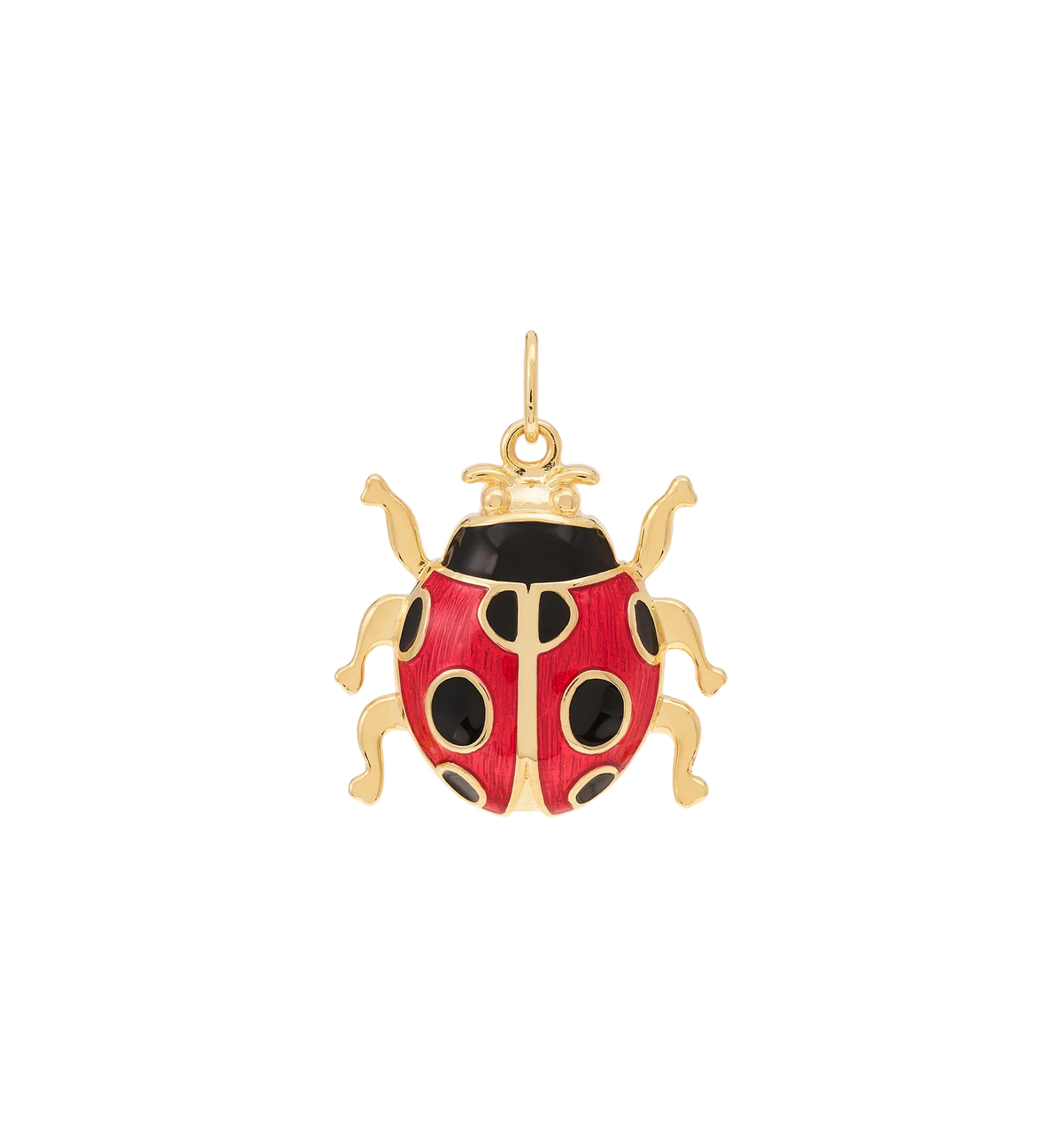 Anna + Nina Ladybird Necklace charm