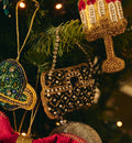 Anna + Nina Beaded Designer Bag Ornament