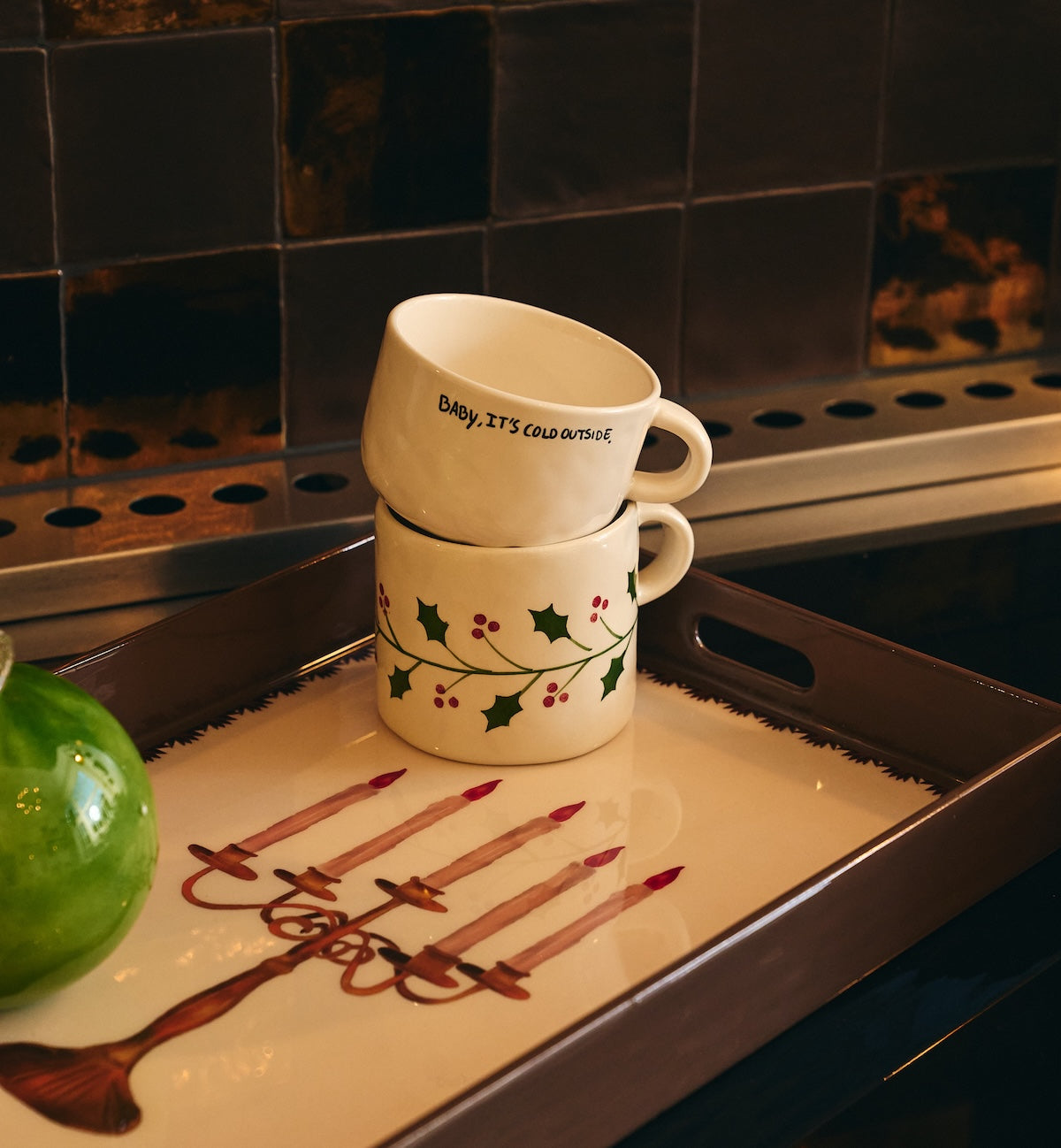 Mistletoe Tea Mug 