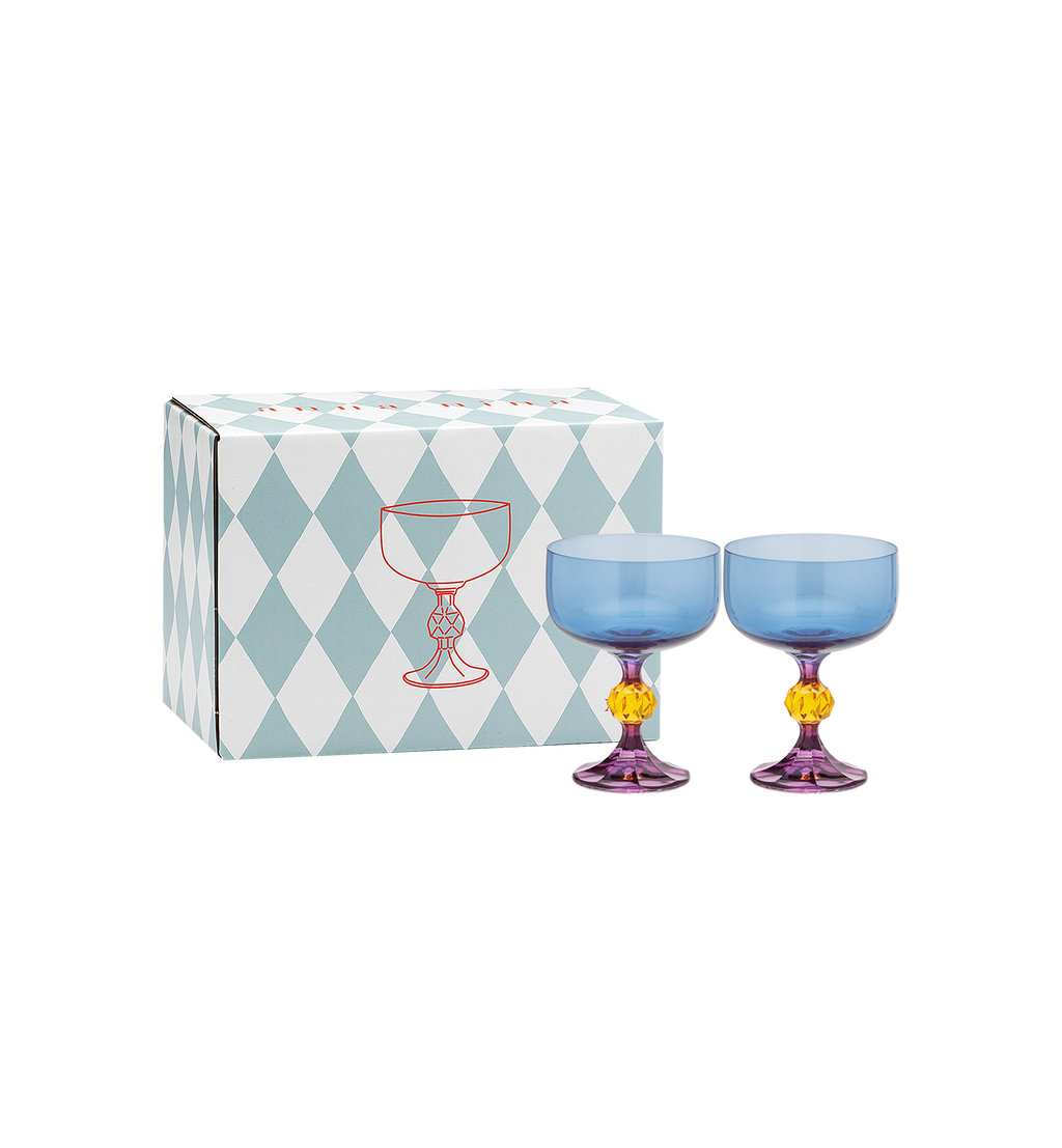 Anna + Nina Bliss Cocktail Glass Set of 2