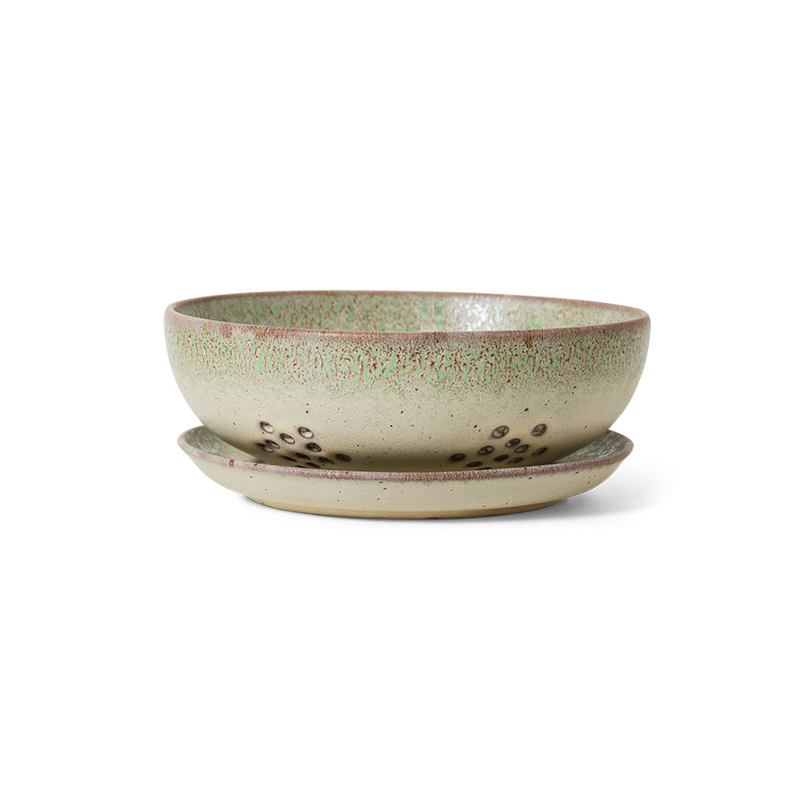 HKLIVING 70s ceramics Berry Bowl Slush