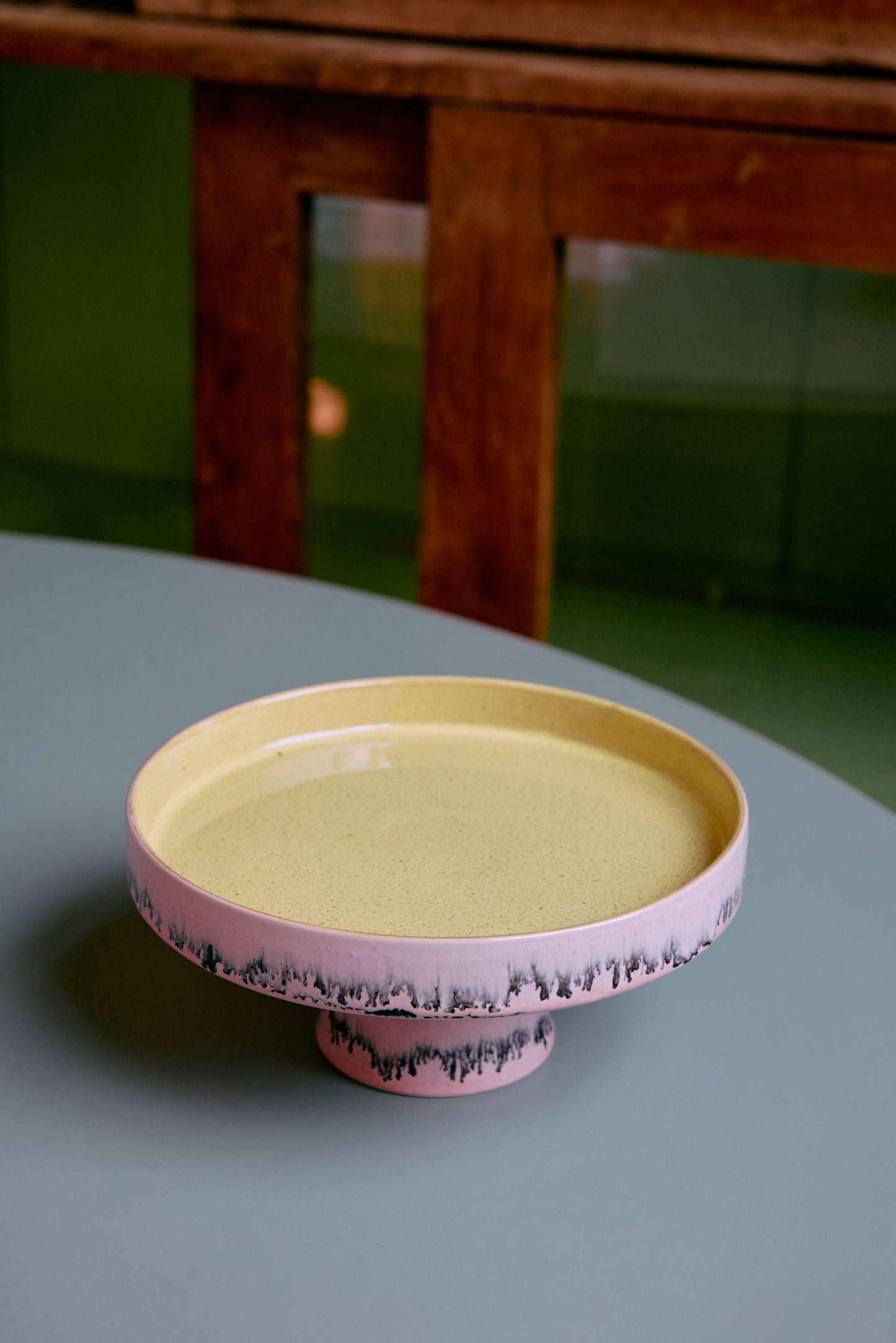 HKLIVING 70s ceramics Bowl on Base Bubble