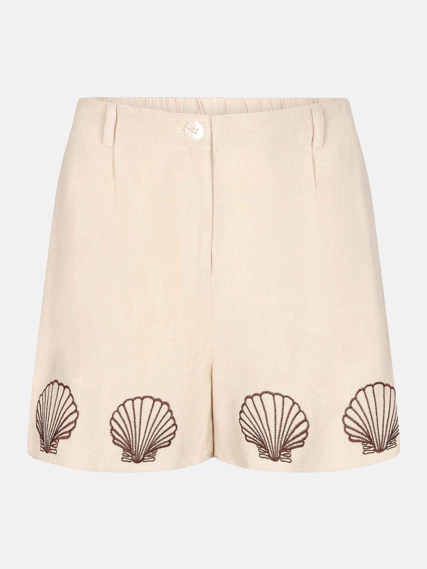 YDENCE Short Elena Beige Seashells