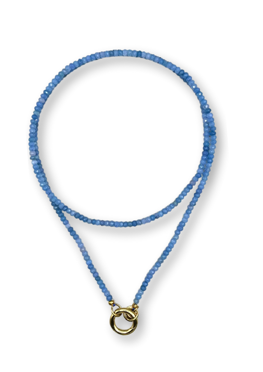 Roger Lange Ketting Blauw