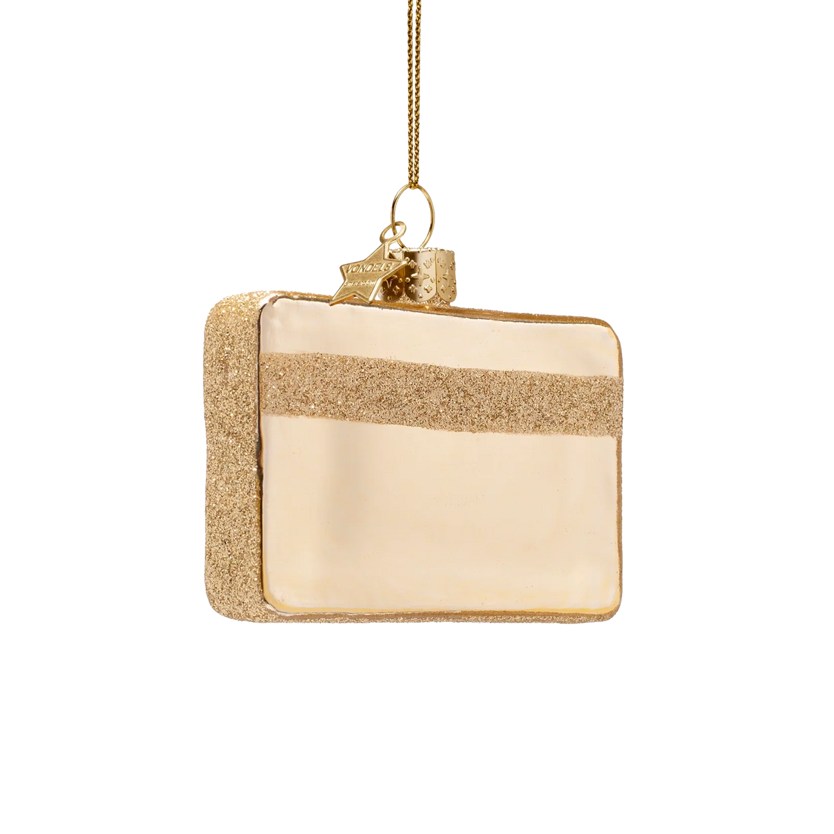 Vondels Amsterdam Ornament glass Ornament Gold Credit Card