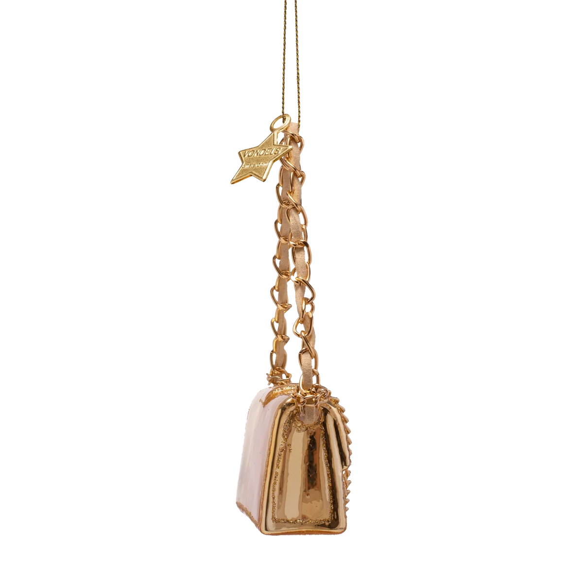 Vondels Amsterdam Ornament glass Shoulder Bag Gold