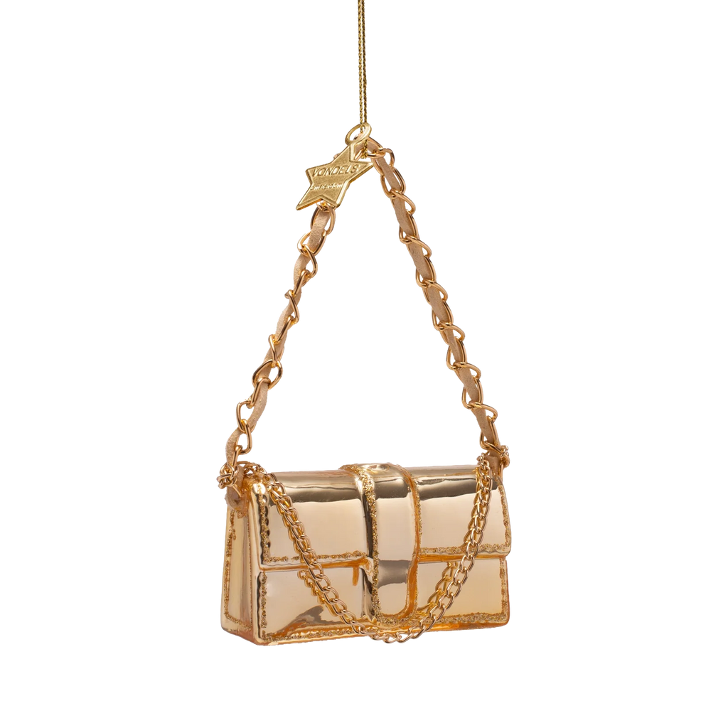 Vondels Amsterdam Ornament glass Shoulder Bag Gold