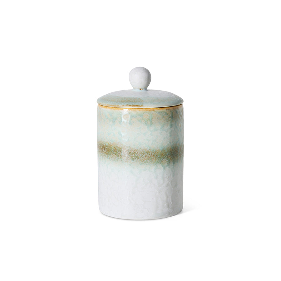 HKLIVING 70’s Ceramics pre-order storage jar
lotus