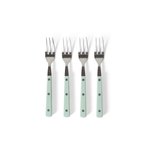 HKLIVING 70s cutlery: dessert forks
mint, set of 4